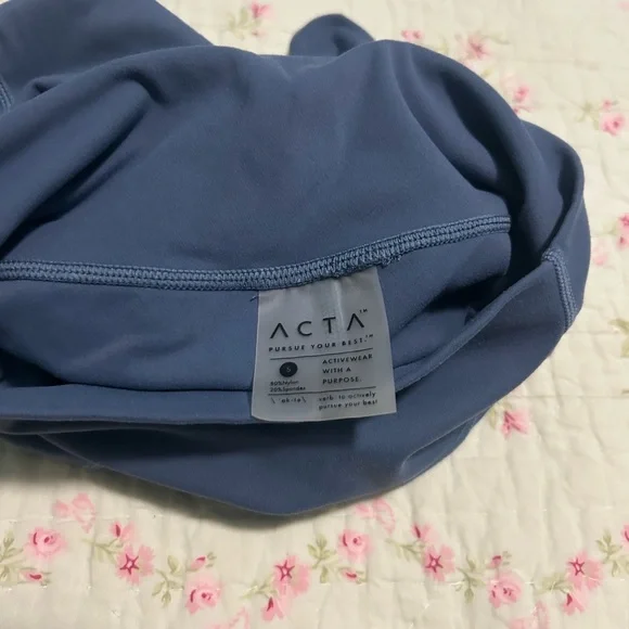 ACTA blue women’s athletic shorts size small - Picture 6 of 6